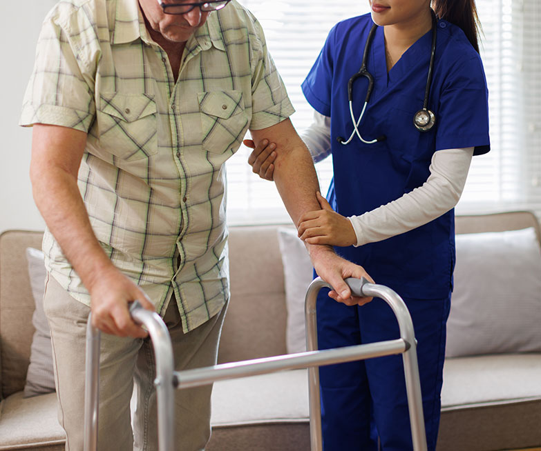 Mobile physical therapy at home for older adults in South Orange County
