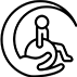 Support service icon representing guidance for patients and caregivers